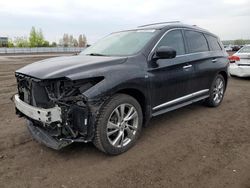 Salvage cars for sale from Copart Bowmanville, ON: 2014 Infiniti QX60