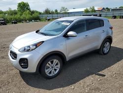 Salvage cars for sale at Columbia Station, OH auction: 2017 KIA Sportage LX