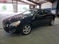 Salvage cars for sale at East Granby, CT auction: 2013 Volvo S60 T5