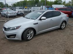 Salvage cars for sale at Chalfont, PA auction: 2011 KIA Optima EX