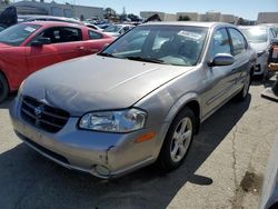 Salvage cars for sale from Copart Martinez, CA: 2001 Nissan Maxima GXE