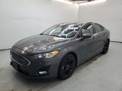 Salvage cars for sale at Houston, TX auction: 2020 Ford Fusion SE