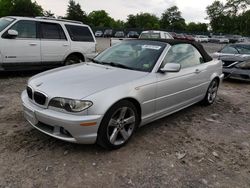 Salvage cars for sale from Copart Madisonville, TN: 2004 BMW 325 CI