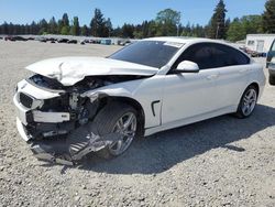 Vehiculos salvage en venta de Copart Graham, WA: 2018 BMW 430XI Gran Coupe