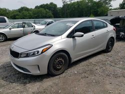 Salvage cars for sale at Augusta, GA auction: 2017 KIA Forte LX