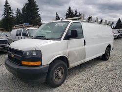 Chevrolet salvage cars for sale: 2022 Chevrolet Express G3500