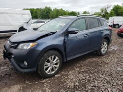 Salvage cars for sale at Chalfont, PA auction: 2013 Toyota Rav4 Limited