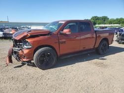 Salvage trucks for sale at Davison, MI auction: 2017 Dodge RAM 1500 Sport