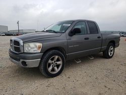 Salvage cars for sale at New Braunfels, TX auction: 2007 Dodge RAM 1500 ST