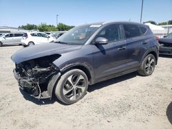 Salvage cars for sale from Copart Sacramento, CA: 2016 Hyundai Tucson Limited