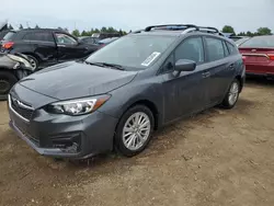 Flood-damaged cars for sale at auction: 2018 Subaru Impreza Premium Plus