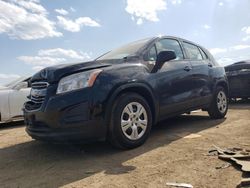 Salvage cars for sale at Chicago Heights, IL auction: 2016 Chevrolet Trax LS