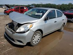 Salvage cars for sale at Greenwell Springs, LA auction: 2014 Nissan Versa S