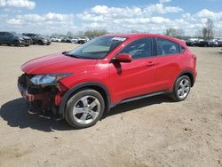 Salvage cars for sale at Davison, MI auction: 2018 Honda HR-V LX