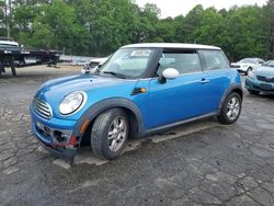 Salvage cars for sale from Copart Austell, GA: 2012 Mini Cooper