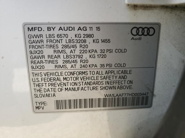 2017 Audi Q7 Premium Plus