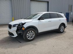 Salvage cars for sale from Copart Central Square, NY: 2019 KIA Sorento L