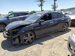 Salvage cars for sale at San Martin, CA auction: 2016 Honda Accord Sport