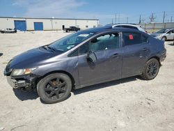 Salvage cars for sale from Copart Haslet, TX: 2015 Honda Civic EX