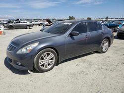 Salvage cars for sale from Copart Antelope, CA: 2010 Infiniti G37 Base