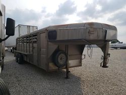 Salvage trucks for sale at New Braunfels, TX auction: 2008 Rance Trailer