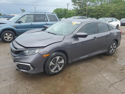 Salvage cars for sale from Copart Lexington, KY: 2019 Honda Civic LX