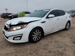 Salvage cars for sale from Copart Houston, TX: 2015 KIA Optima EX