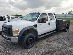 Salvage trucks for sale at Houston, TX auction: 2008 Ford F450 Super Duty