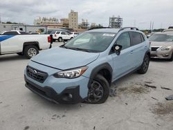 Salvage cars for sale at Greenwell Springs, LA auction: 2021 Subaru Crosstrek Sport