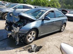 Salvage cars for sale from Copart Ellwood City, PA: 2012 Chevrolet Cruze LT