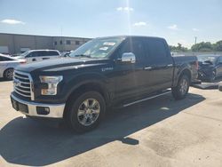 Salvage cars for sale from Copart Wilmer, TX: 2017 Ford F150 Supercrew