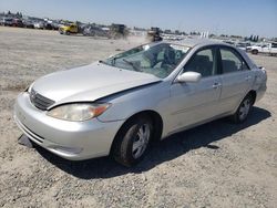 Salvage cars for sale at Sacramento, CA auction: 2004 Toyota Camry LE