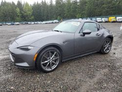 Salvage cars for sale at Graham, WA auction: 2017 Mazda MX-5 Miata Grand Touring