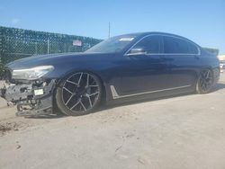 Salvage cars for sale at Orlando, FL auction: 2016 BMW 740 I