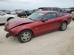 Salvage cars for sale at San Antonio, TX auction: 2006 Ford Mustang GT