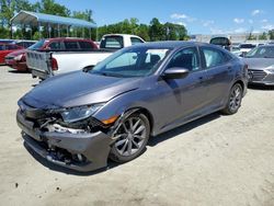 Salvage cars for sale at Spartanburg, SC auction: 2019 Honda Civic EX