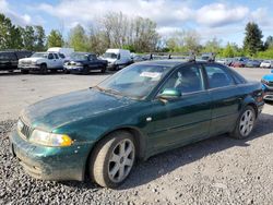 Salvage cars for sale at Portland, OR auction: 2001 Audi S4 2.7 Quattro