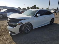 Salvage cars for sale at San Diego, CA auction: 2022 Honda Civic EX