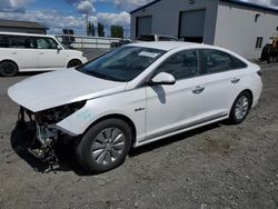 Salvage cars for sale from Copart Airway Heights, WA: 2017 Hyundai Sonata Hybrid