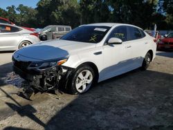 Salvage cars for sale at Ocala, FL auction: 2019 KIA Optima LX