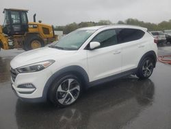 Salvage cars for sale at Assonet, MA auction: 2016 Hyundai Tucson Limited