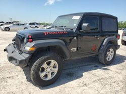Salvage cars for sale from Copart Houston, TX: 2020 Jeep Wrangler Sport
