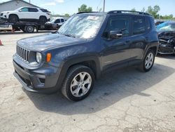 Salvage cars for sale at Pekin, IL auction: 2022 Jeep Renegade Limited