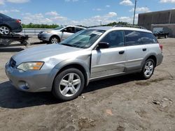 Salvage cars for sale from Copart Fredericksburg, VA: 2007 Subaru Outback Outback 2.5I