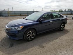 Salvage cars for sale at Dyer, IN auction: 2017 Honda Accord LX
