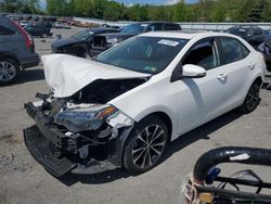 Salvage cars for sale at Grantville, PA auction: 2018 Toyota Corolla L