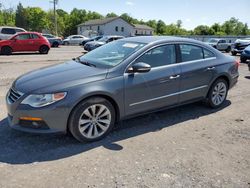 Salvage cars for sale at York Haven, PA auction: 2010 Volkswagen CC Sport