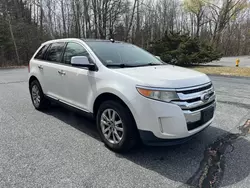 Salvage cars for sale at North Billerica, MA auction: 2011 Ford Edge SEL