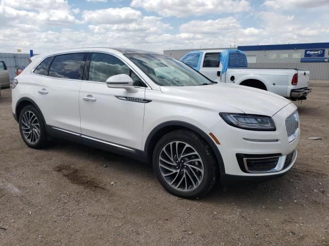 2019 Lincoln Nautilus Reserve