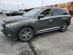 Salvage cars for sale at Wilmington, CA auction: 2013 Infiniti JX35
